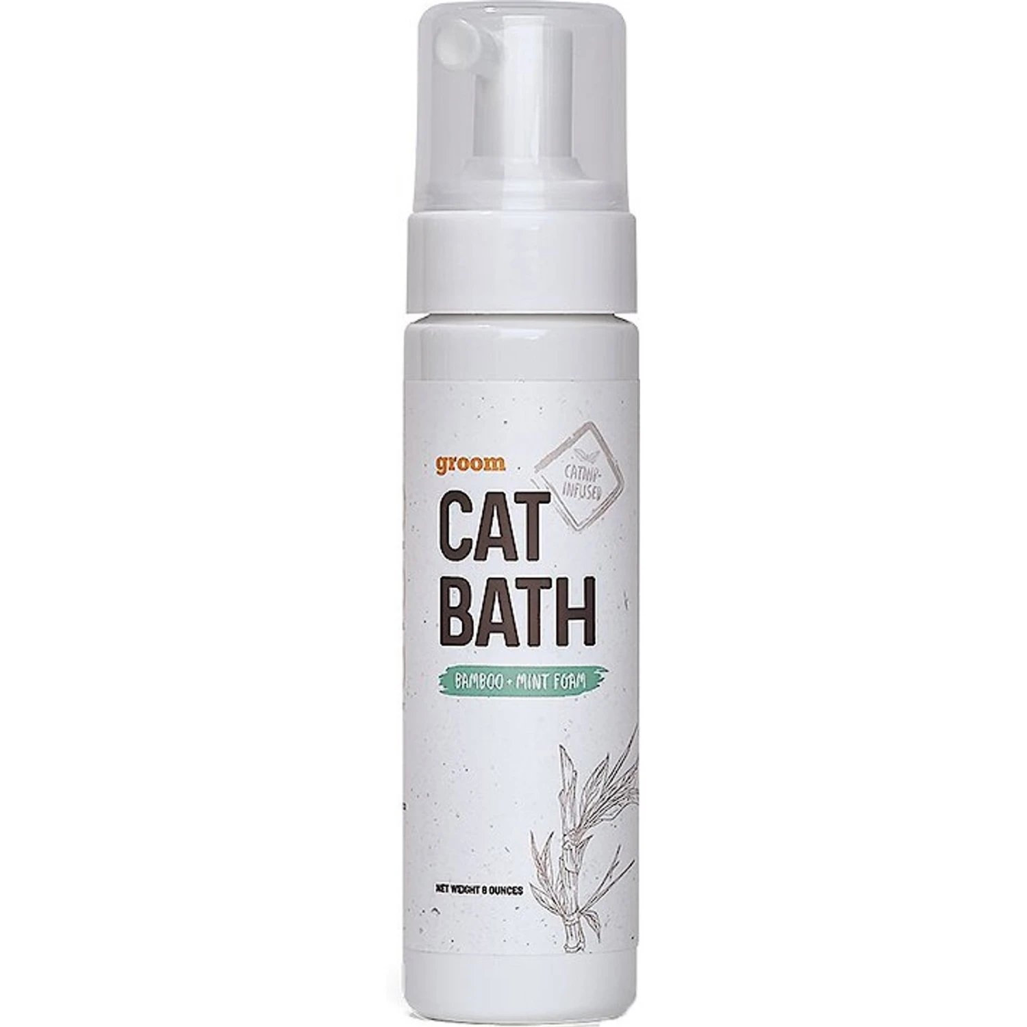 Litterbox.com Bamboo Mint Cat Bath Foam Wash, 8-oz Bottle 3 Litterbox.com Bamboo Mint Cat Bath Foam Wash, 8-oz Bottle