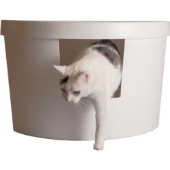 Kitangle Corner Kitty Cat Litter Box, Large -Furry Friends 252798 PT6. AC SS1800 V1600901765