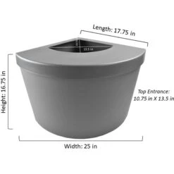 Kitangle Top Entry Cat Litter Box, Large -Furry Friends 252802 PT1. AC SS1800 V1600901486