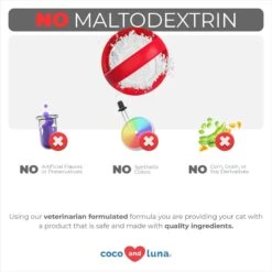 Coco And Luna L-Lysine Immune Support Salmon Flavor Powder Cat Supplement, 4-oz Jar -Furry Friends 253121 PT3. AC SS1800 V1697216122