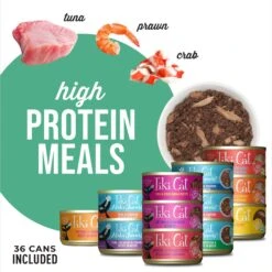 Tiki Cat Seafood Selects Variety Pack Grain-Free Wet Cat Food, 2.8-oz, Case Of 36 16 Tiki Cat Seafood Selects Variety Pack Grain-Free Wet Cat Food, 2.8-oz, Case Of 36 -Furry Friends 254321 PT5. AC SS1800 V1672952066