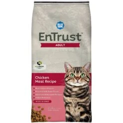 Blue Seal EnTrust Adult Cat Chicken Meal Recipe Dry Cat Food