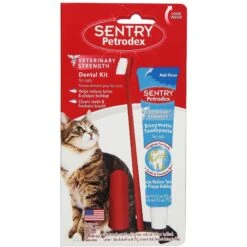 Frisco Moppy Ball Cat Toy With Catnip & Sentry Petrodex Veterinary Strength Enzymatic Malt Flavor Cat Dental Kit -Furry Friends 255587 PT3. AC SS1800 V1603545406