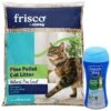 Fresh Step Products Fresh Scent Cat Litter Deodorizing Crystals & Frisco Pine Pellet Unscented Non-Clumping Wood Cat Litter -Furry Friends 255591 MAIN. AC SS1800 V1660255241