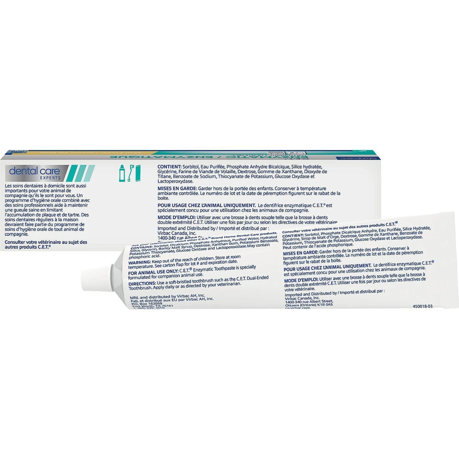 Virbac C.E.T. Dog & Cat Toothbrush & Virbac C.E.T. Enzymatic Malt Flavor Dog & Cat Toothpaste 7 Virbac C.E.T. Dog & Cat Toothbrush & Virbac C.E.T. Enzymatic Malt Flavor Dog & Cat Toothpaste - Image 5