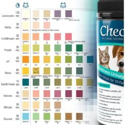 CheckUp Pet Wellness Urinalysis Testing Kit Urine Testing For Dogs & Cats -Furry Friends 256868 PT2. AC SS1800 V1602336669
