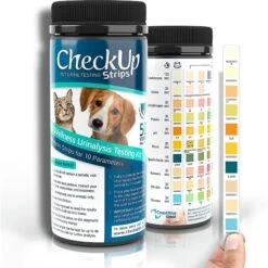 CheckUp Pet Wellness Urinalysis Testing Kit Urine Testing For Dogs & Cats -Furry Friends 256868 PT3. AC SS1800 V1602322864