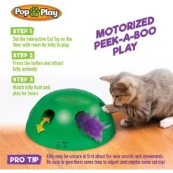 Allstar Innovations Pop N' Play Basic Cat Toy 12 Allstar Innovations Pop N' Play Basic Cat Toy -Furry Friends 257184 PT5. AC SS1800 V1602630121