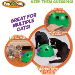 Allstar Innovations Pop N' Play Basic Cat Toy 13 Allstar Innovations Pop N' Play Basic Cat Toy -Furry Friends 257184 PT6. AC SS1800 V1602632191