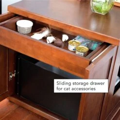 The Refined Feline Refined Deluxe Cat Litter Box -Furry Friends 258419 PT3. AC SS1800 V1603410108