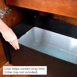 The Refined Feline Refined Deluxe Cat Litter Box -Furry Friends 258419 PT4. AC SS1800 V1603411582