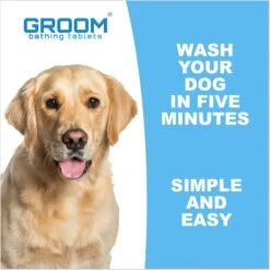 GROOM Bathing Tablets Bathe Your Dog In 5 Minutes! Pet Shampoo & Conditioner -Furry Friends 258729 PT6. AC SS1800 V1693319389