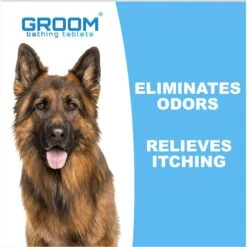 GROOM Bathing Tablets Bathe Your Dog In 5 Minutes! Pet Shampoo & Conditioner -Furry Friends 258729 PT8. AC SS1800 V1693319999