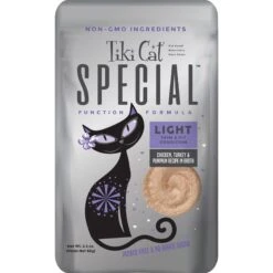 Tiki Cat Special Function Formula Light Chicken, Turkey & Pumpkin Recipe In Broth Wet Cat Food, 2.4-oz, Case Of 12