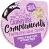 Tiki Cat Born Carnivore Complements Chicken & Duck Recipe In Chicken Broth Wet Cat Food Topper, 2.1-oz, Case Of 8 1 Tiki Cat Born Carnivore Complements Chicken & Duck Recipe In Chicken Broth Wet Cat Food Topper, 2.1-oz, Case Of 8 -Furry Friends 259112 MAIN. AC SS1800 V1701796064