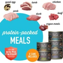 Tiki Cat After Dark Variety Pack Grain-Free Wet Cat Food, 5.5-oz, Case Of 8 -Furry Friends 259132 PT3. AC SS1800 V1651238184