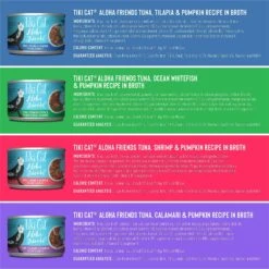 Tiki Cat Aloha Friends Fish & Pumpkin Variety Pack Grain-Free Wet Cat Food, 5.5-oz, Case Of 8 12 Tiki Cat Aloha Friends Fish & Pumpkin Variety Pack Grain-Free Wet Cat Food, 5.5-oz, Case Of 8 -Furry Friends 259148 PT2. AC SS1800 V1650466303