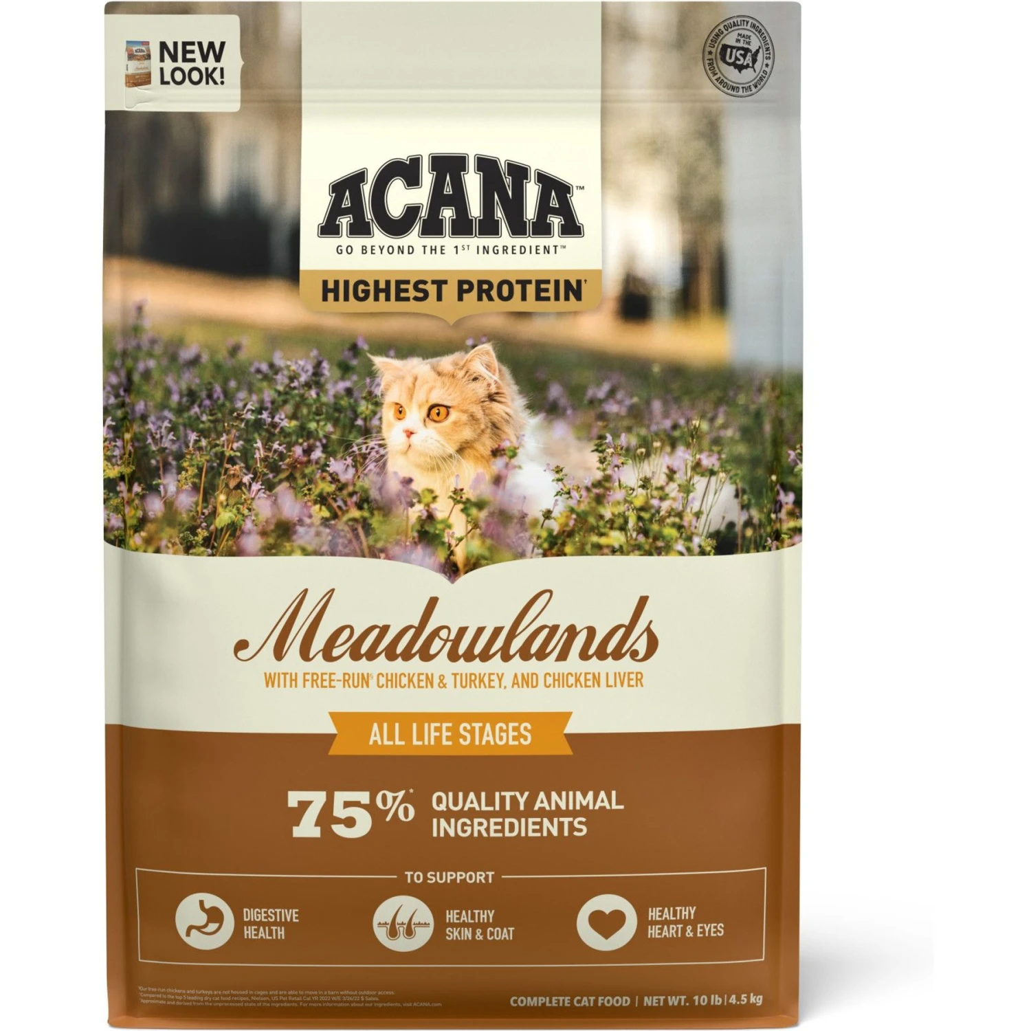 ACANA Meadowlands Grain-Free Dry Cat Food 3 ACANA Meadowlands Grain-Free Dry Cat Food