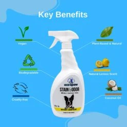 EcoSpaw Stain & Odor Natural Lemon Scent Dog Cleaner -Furry Friends 261720 PT3. AC SS1800 V1639092401