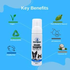 EcoSpaw Unscented Dog & Cat Shampoo 9 EcoSpaw Unscented Dog & Cat Shampoo -Furry Friends 261738 PT4. AC SS1800 V1639093709