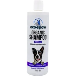 EcoSpaw Organic Lavender Scent Dog Shampoo Refiller, 16-oz Bottle