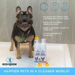 EcoSpaw Unscented Dog & Cat Shampoo Refiller, 16-oz Bottle -Furry Friends 261742 PT1. AC SS1800 V1624458169