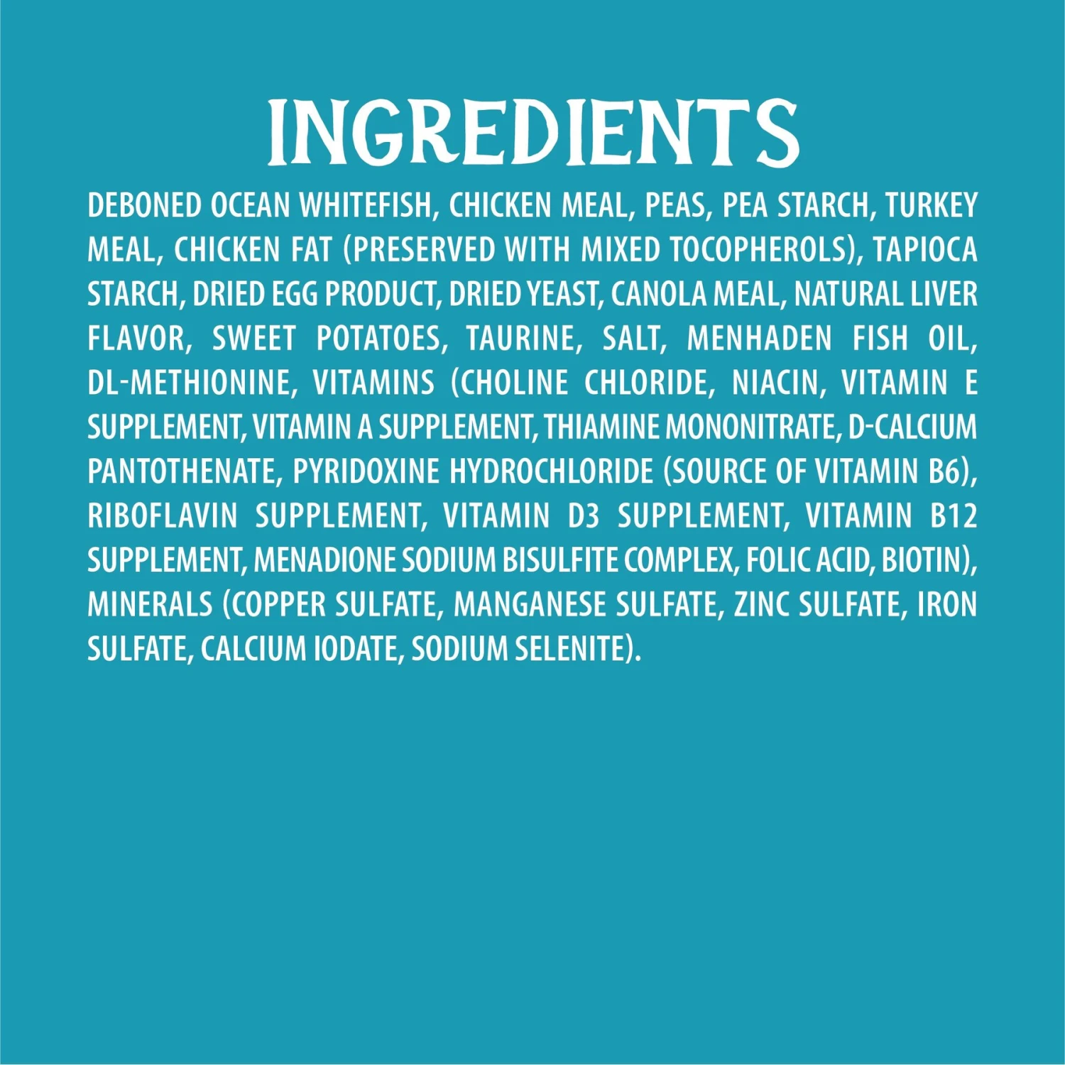 Triumph Free Spirit Deboned Ocean Whitefish & Egg Recipe Dry Cat Food 9 Triumph Free Spirit Deboned Ocean Whitefish & Egg Recipe Dry Cat Food - Image 7