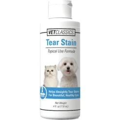 VetClassics Dog & Cat Tear Stain Remover, 4-oz Bottle