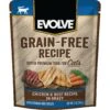 Evolve Chicken & Beef Recipe In Gravy Grain-Free Wet Pouch Cat Food, 3-oz Pouch, Case Of 24 -Furry Friends 262858 MAIN. AC SS1800 V1606873105