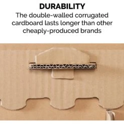 Tiger Tough Castle Playground Corrugated Cat Scratcher -Furry Friends 263118 PT6. AC SS1800 V1627005988