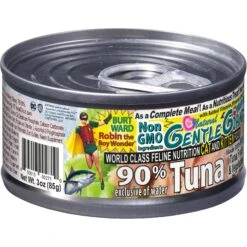 Gentle Giants Natural Non-GMO Tuna Grain-Free Cat & Kitten Canned Cat Food, 3-oz, Case Of 24 -Furry Friends 263204 PT2. AC SS1800 V1690829849