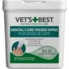Vet's Best Dental Care Finger Wipes Dog & Cat Dental Wipes