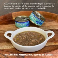 Lucy Pet Products Kettle Creations Sardine & Tuna Recipe In Gravy Wet Cat Food, 2.47-oz Can, Case Of 12 11 Lucy Pet Products Kettle Creations Sardine & Tuna Recipe In Gravy Wet Cat Food, 2.47-oz Can, Case Of 12 -Furry Friends 263500 PT2. AC SS1800 V1607467337