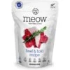 The New Zealand Natural Pet Food Co. Meow Beef & Hoki Grain-Free Freeze-Dried Cat Food, 9-oz Bag -Furry Friends 263623 MAIN. AC SS1800 V1608263537