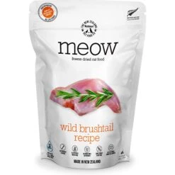 The New Zealand Natural Pet Food Co. Meow Wild Brushtail Grain-Free Freeze-Dried Cat Food, 9-oz Bag
