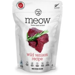 The New Zealand Natural Pet Food Co. Meow Wild Venison Grain-Free Freeze-Dried Cat Food, 9-oz Bag