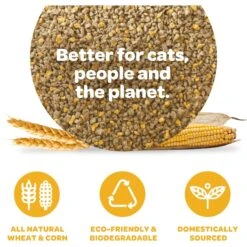 SWheat Scoop Easy Maintenance Clumping Wheat-Corn Cat Litter 14 SWheat Scoop Easy Maintenance Clumping Wheat-Corn Cat Litter -Furry Friends 264463 PT3. AC SS1800 V1667518043