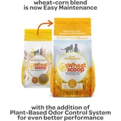 SWheat Scoop Easy Maintenance Clumping Wheat-Corn Cat Litter 15 SWheat Scoop Easy Maintenance Clumping Wheat-Corn Cat Litter -Furry Friends 264463 PT4. AC SS1800 V1667520085