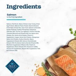 Blue Buffalo Tastefuls Salmon Entrée In Gravy Flaked Wet Cat Food, 3-oz Can, Case Of 24 14 Blue Buffalo Tastefuls Salmon Entrée In Gravy Flaked Wet Cat Food, 3-oz Can, Case Of 24 -Furry Friends 264531 PT4. AC SS1800 V1630735613