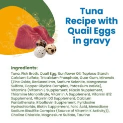 Almo Nature HQS Complete Tuna With Quail Egg Wet Cat Food, 2.47-oz Can, Case Of 12 15 Almo Nature HQS Complete Tuna With Quail Egg Wet Cat Food, 2.47-oz Can, Case Of 12 -Furry Friends 264826 PT4. AC SS1800 V1632848470