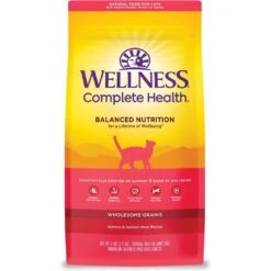 Wellness Complete Health Salmon Adult Dry Cat Food