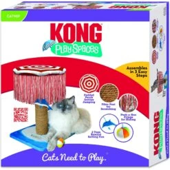 KONG Play Spaces CATbana Cat Toy 9 KONG Play Spaces CATbana Cat Toy -Furry Friends 265159 PT3. AC SS1800 V1611788211