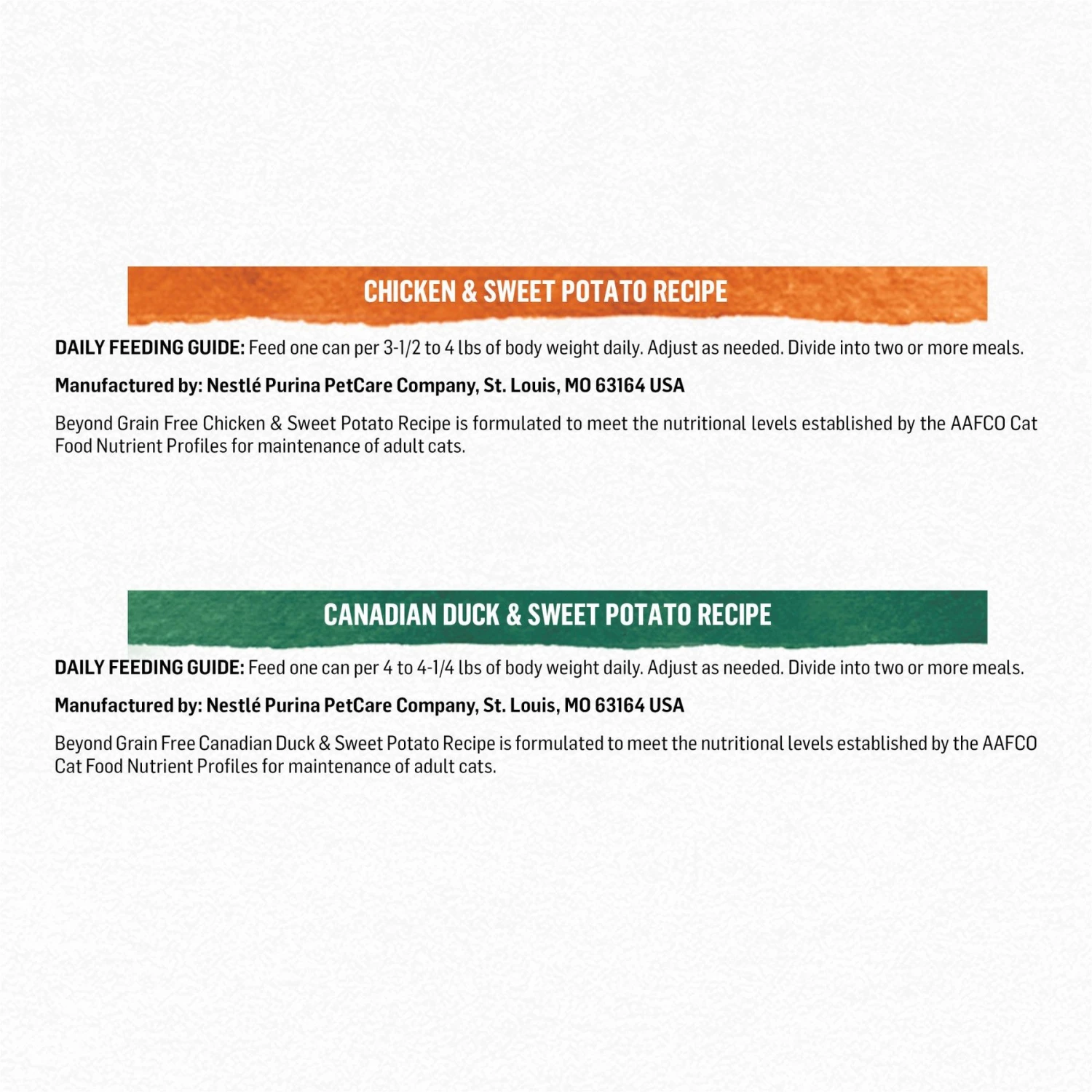 Purina Beyond Poultry Variety Pack Grain-Free Natural Pate Wet Cat Food, 3-oz Can, Case Of 12, 2 Count 11 Purina Beyond Poultry Variety Pack Grain-Free Natural Pate Wet Cat Food, 3-oz Can, Case Of 12, 2 Count - Image 9