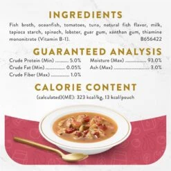 Fancy Feast Broths Seafood Bisque & Accents Of Real Lobster Grain-Free Cat Food Topper 14 Fancy Feast Broths Seafood Bisque & Accents Of Real Lobster Grain-Free Cat Food Topper -Furry Friends 265540 PT3. AC SS1800 V1696260731