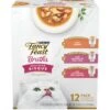 Fancy Feast Broths Seafood Bisque Collection Variety Pack Grain-Free Cat Food Topper, 1.4-oz Pouch, Case Of 12, 3 Count 1 Fancy Feast Broths Seafood Bisque Collection Variety Pack Grain-Free Cat Food Topper, 1.4-oz Pouch, Case Of 12, 3 Count -Furry Friends 265544 MAIN. AC SS1800 V1696259402