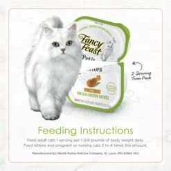 Fancy Feast Petites Pate Braised Chicken Entree Wet Cat Food -Furry Friends 265556 PT6. AC SS1800 V1663603173