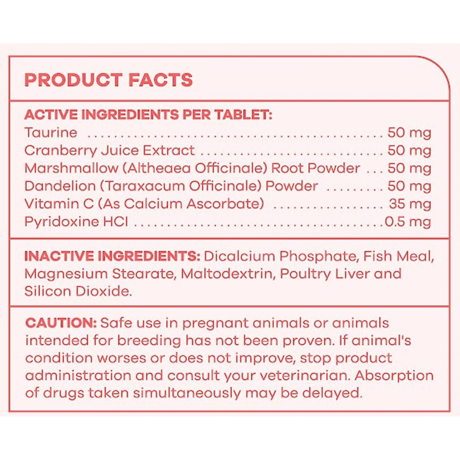 PetsPrefer Urinary Tract Health Fish Flavor Tablet Cat Supplement, 90 Count 4 PetsPrefer Urinary Tract Health Fish Flavor Tablet Cat Supplement, 90 Count - Image 2