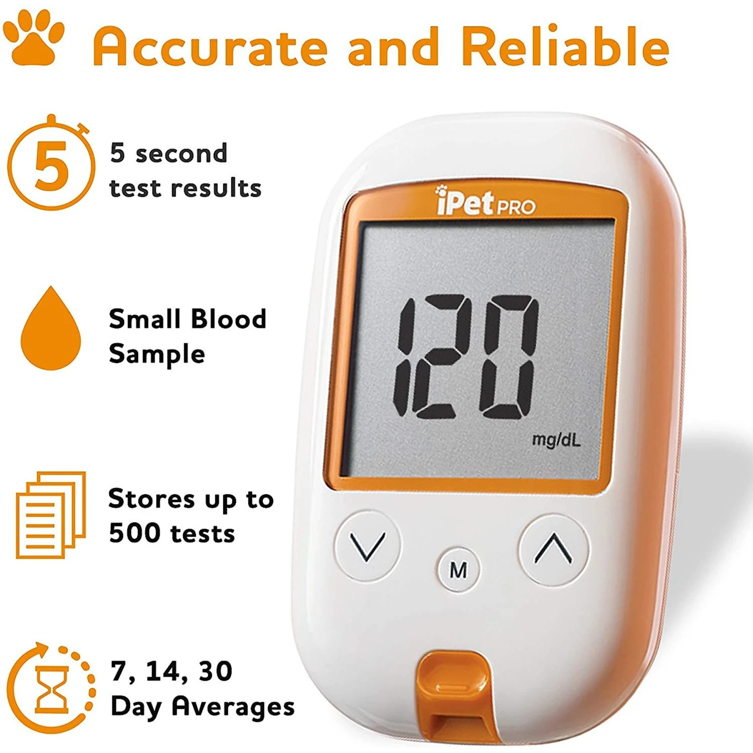 IPet PRO Blood Glucose Monitoring & Blood Glucose Test Strips For Dogs & Cats 4 IPet PRO Blood Glucose Monitoring & Blood Glucose Test Strips For Dogs & Cats - Image 2