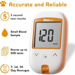 IPet PRO Blood Glucose Monitoring & Blood Glucose Test Strips For Dogs & Cats 11 IPet PRO Blood Glucose Monitoring & Blood Glucose Test Strips For Dogs & Cats -Furry Friends 266029 PT2. AC SS1800 V1609801380