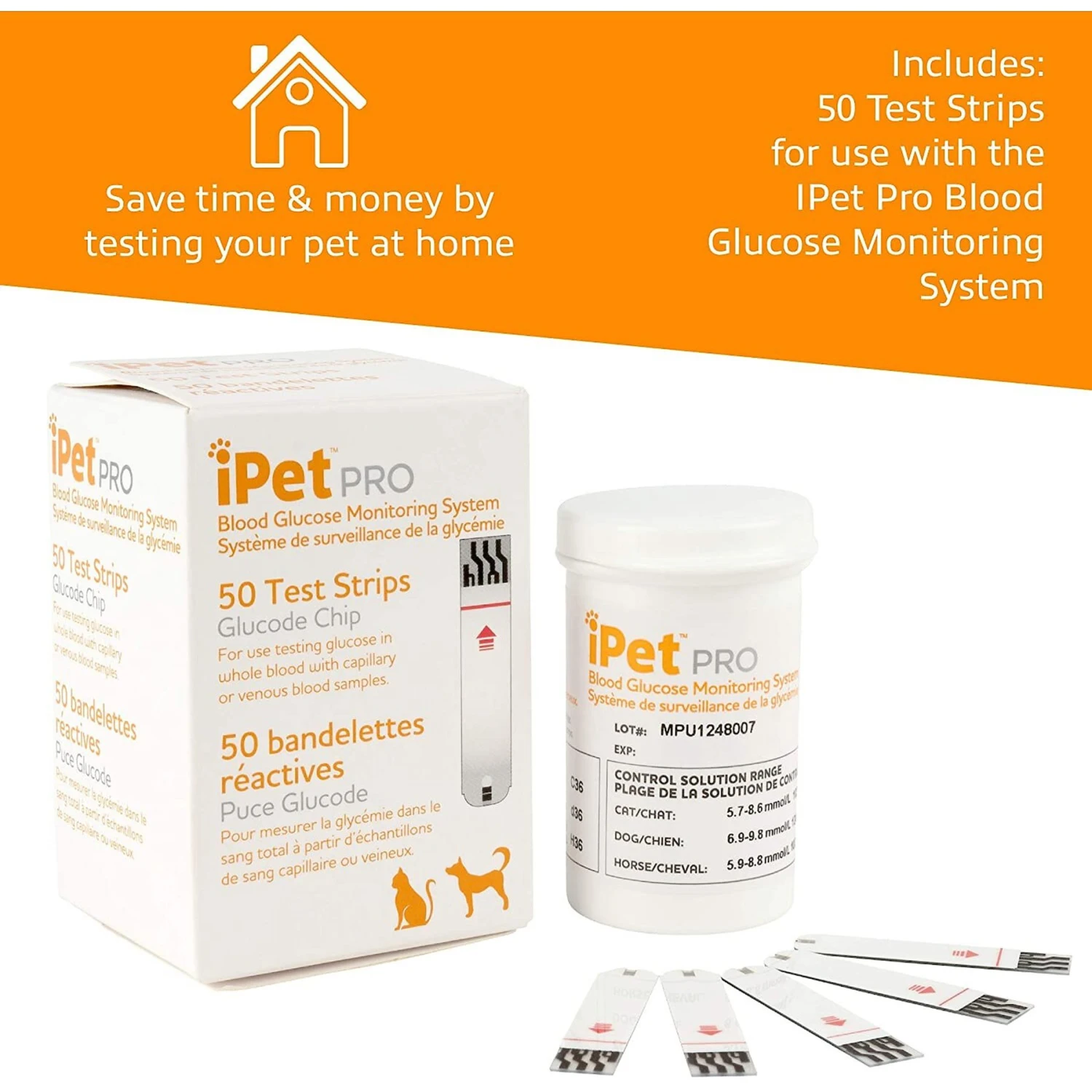 IPet PRO Blood Glucose Monitoring & Blood Glucose Test Strips For Dogs & Cats 9 IPet PRO Blood Glucose Monitoring & Blood Glucose Test Strips For Dogs & Cats - Image 7